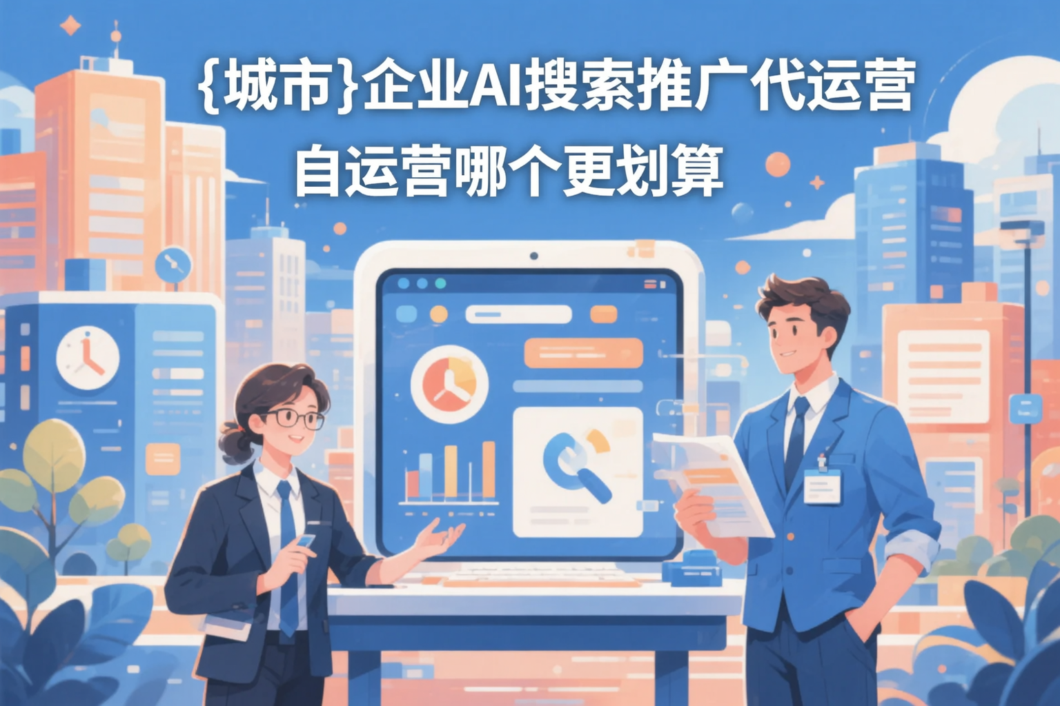 广西企业AI搜索推广代运营和自运营哪个更划算