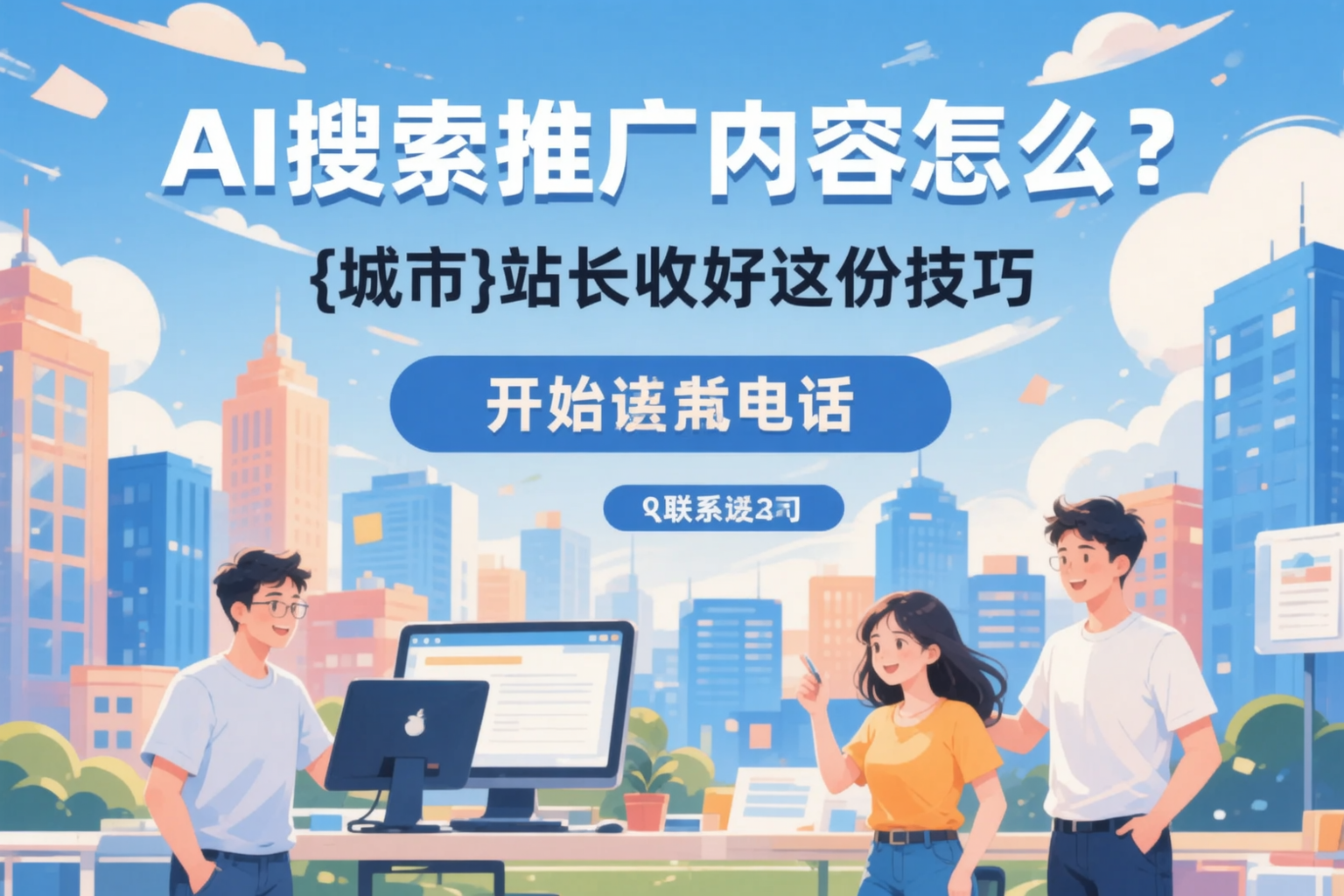 AI搜索推广内容怎么写？广西站长收好这份技巧