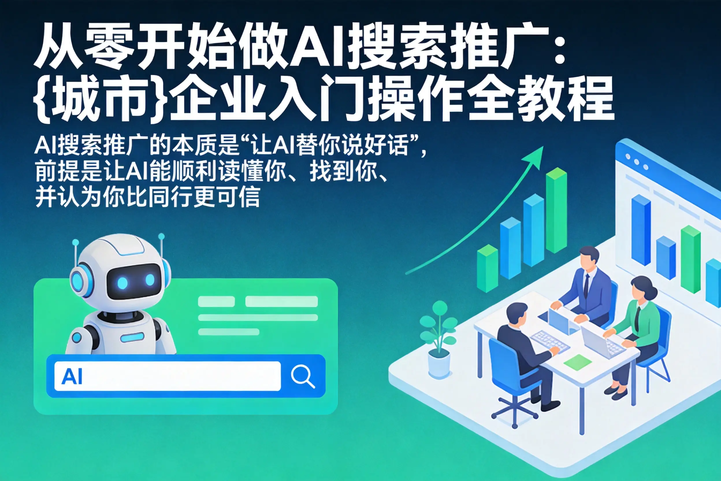 从零开始做AI搜索推广：广西企业入门操作全教程
