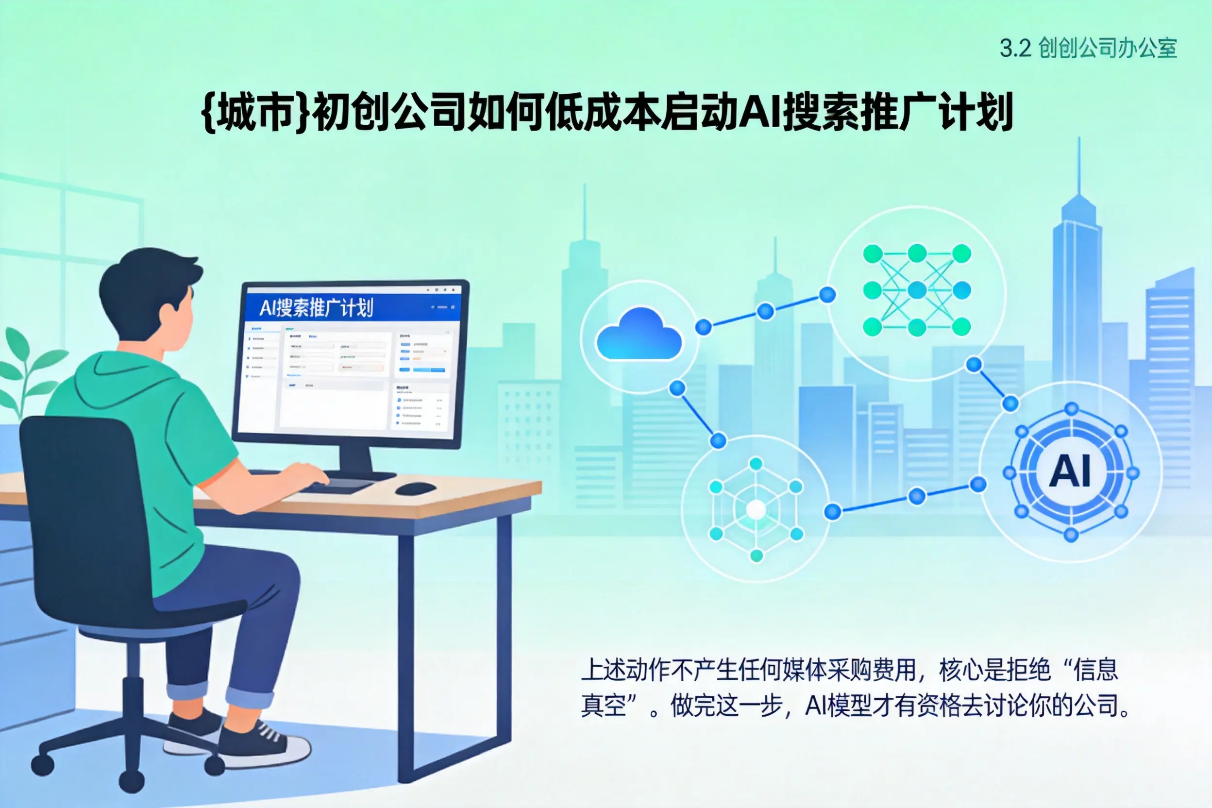 广西初创公司如何低成本启动AI搜索推广计划