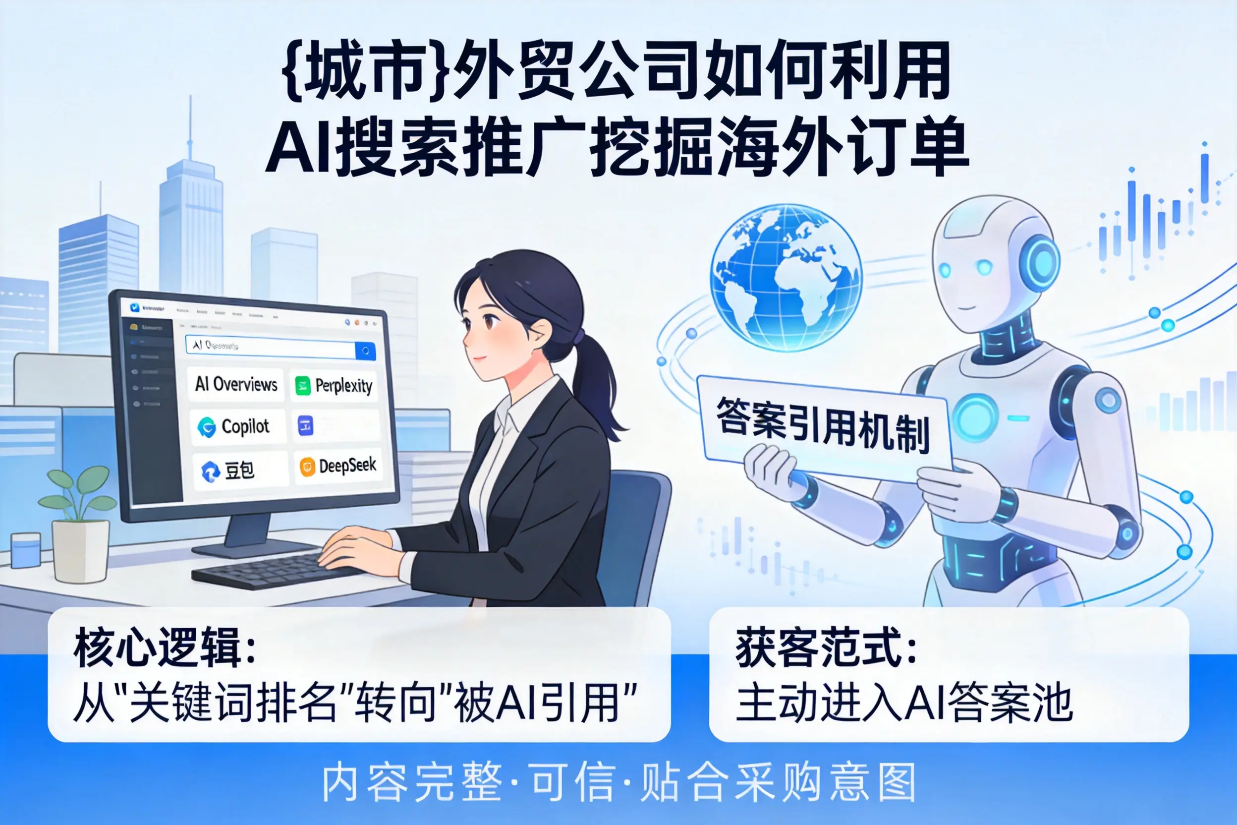 广西外贸公司如何利用AI搜索推广挖掘海外订单