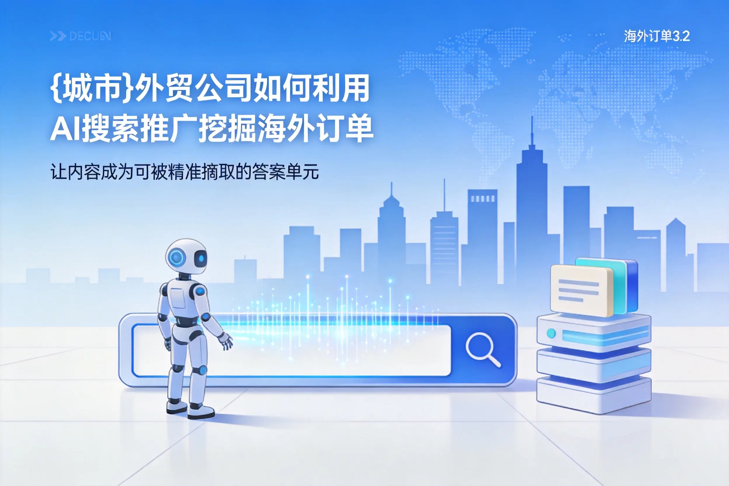 广西外贸公司如何利用AI搜索推广挖掘海外订单