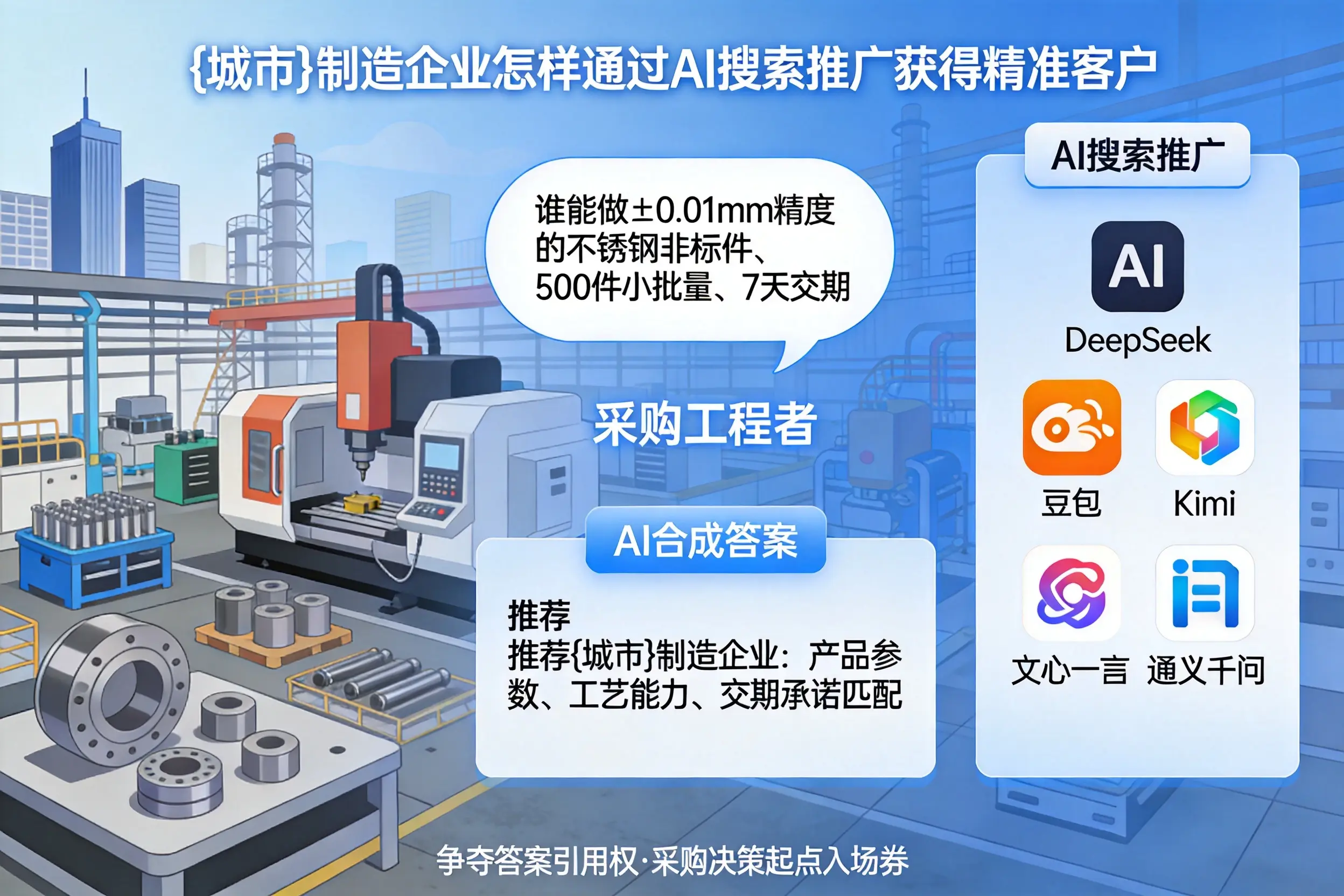 广西制造企业怎样通过AI搜索推广获得精准客户