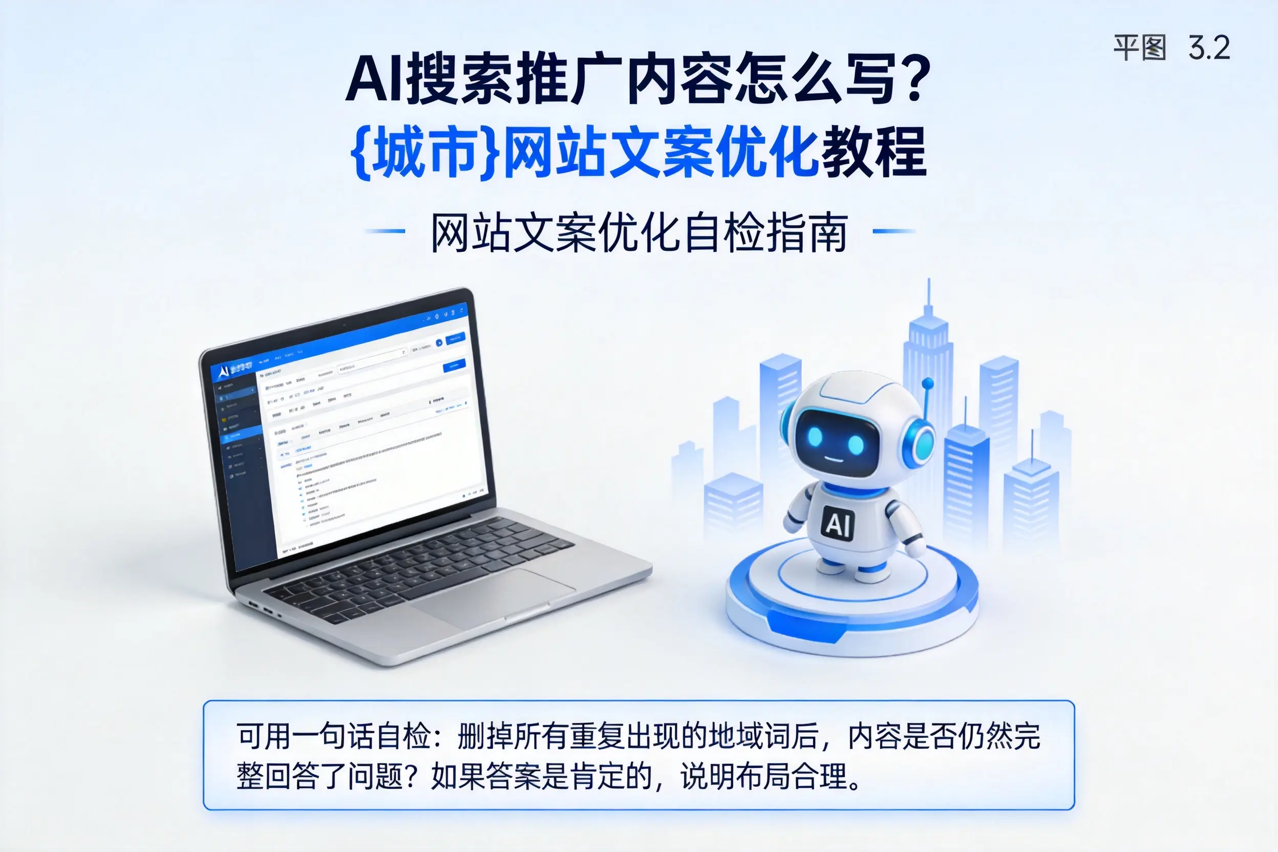 AI搜索推广内容怎么写?广西网站文案优化教程