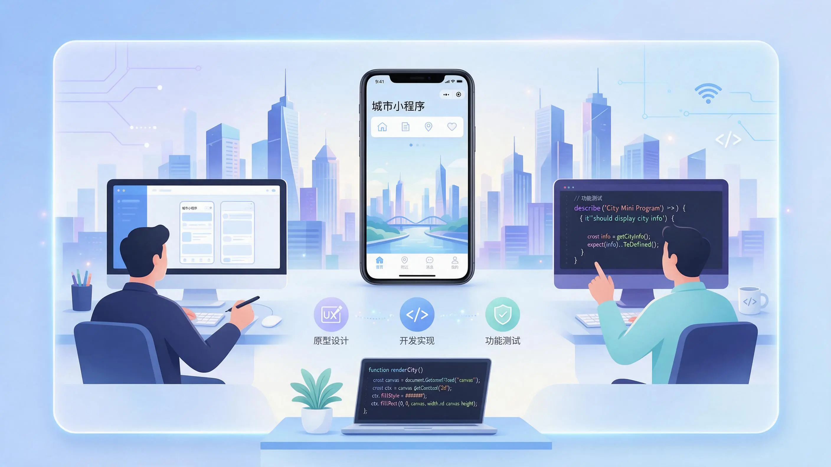广西小程序开发实用教程:从原型设计到功能测试的方法论