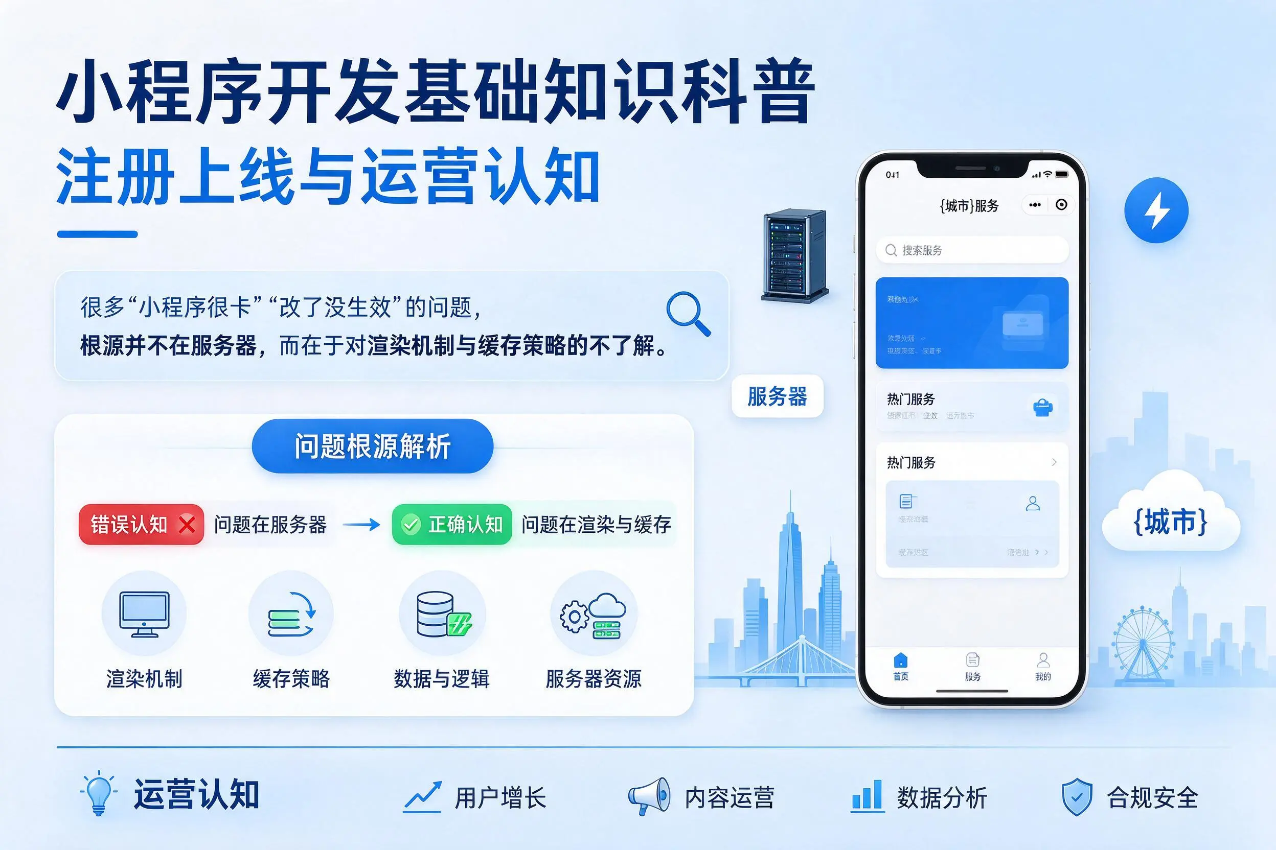 广西小程序开发基础知识科普:注册上线与运营认知
