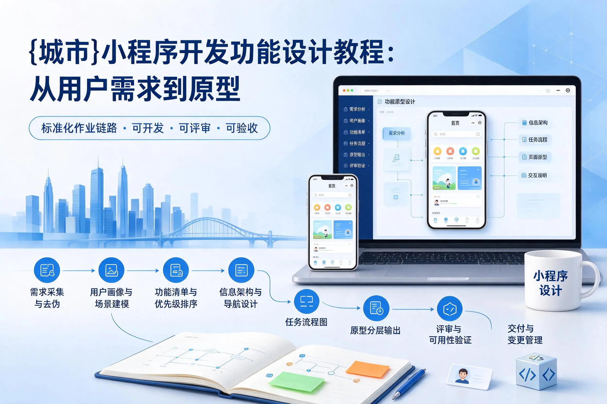 广西小程序开发功能设计教程:从用户需求到原型