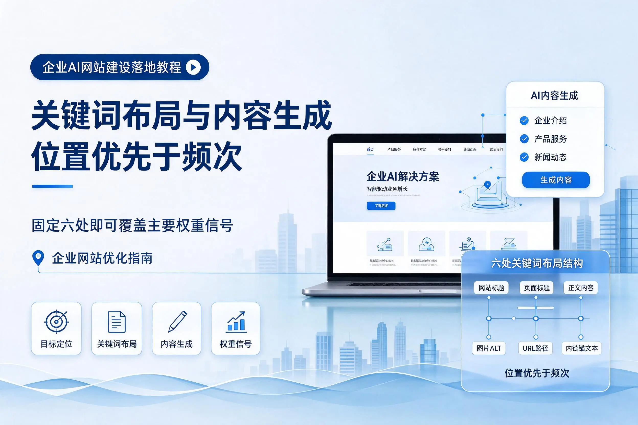 广西企业AI网站建设落地教程：关键词布局与内容生成