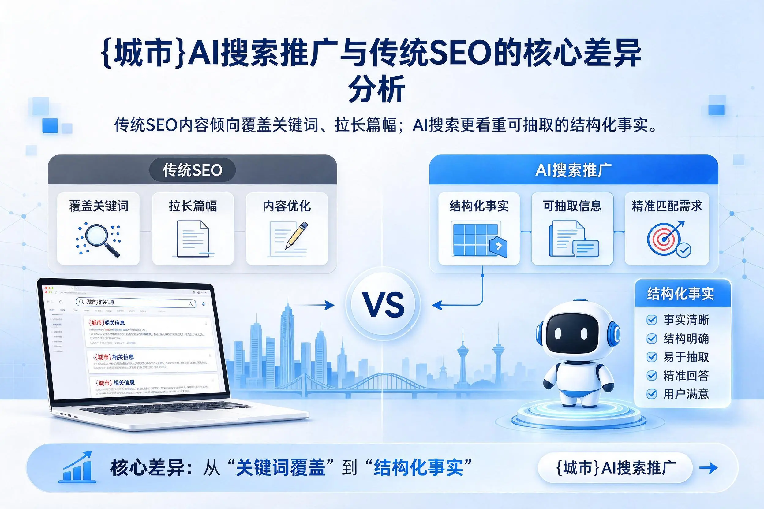 广西AI搜索推广与传统SEO的核心差异分析