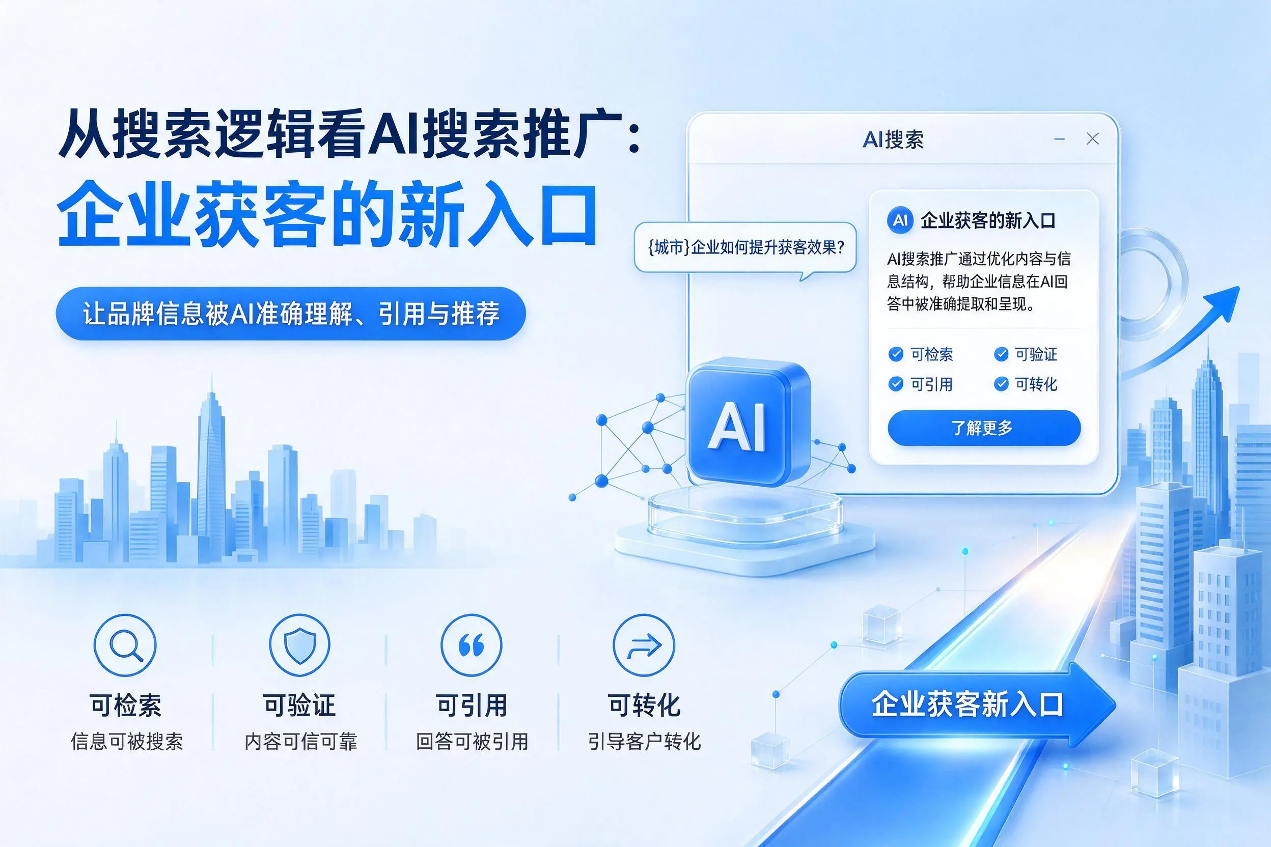 从搜索逻辑看AI搜索推广:广西企业获客的新入口